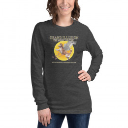 GRAND ILLUSION Dogs Can Fly - Unisex Long Sleeve Tee