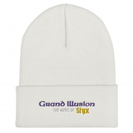 Embroidered GRAND ILLUSION Official Logo Cuffed Beanie