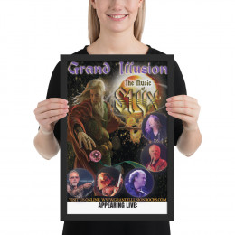 Framed GRAND ILLSUION Official Promotional Flyer 2021